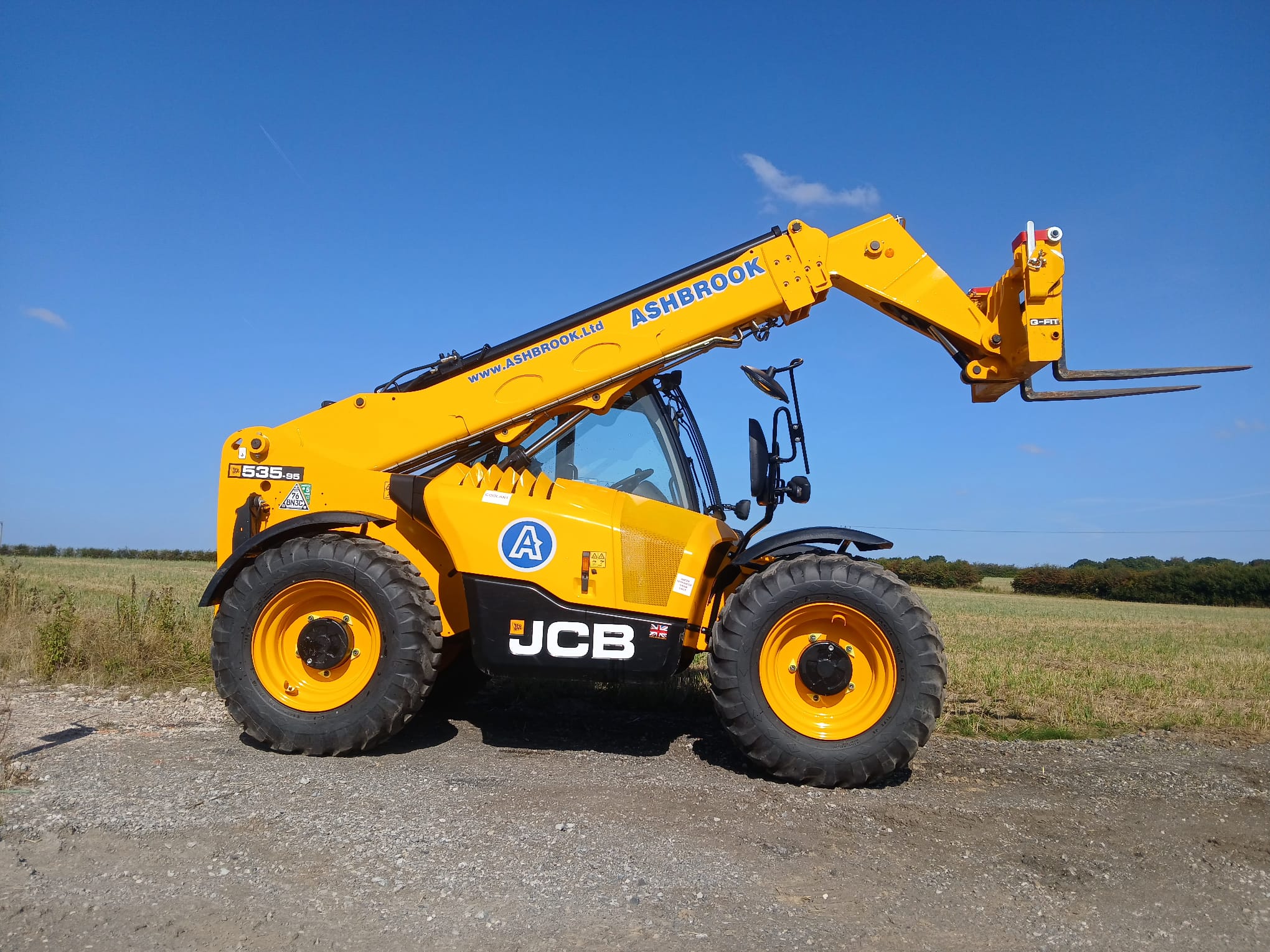9M JCB 535-95 QUASI AG TELEHANDLER