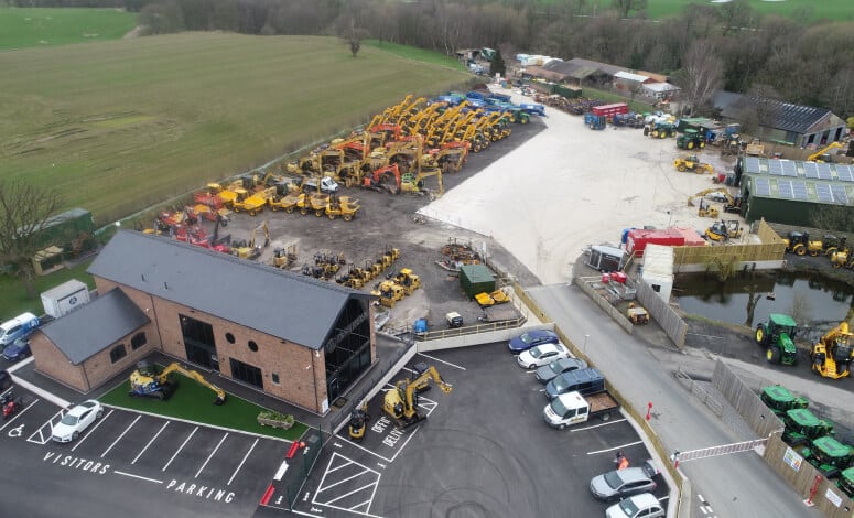 ASHBROOK head office from the air