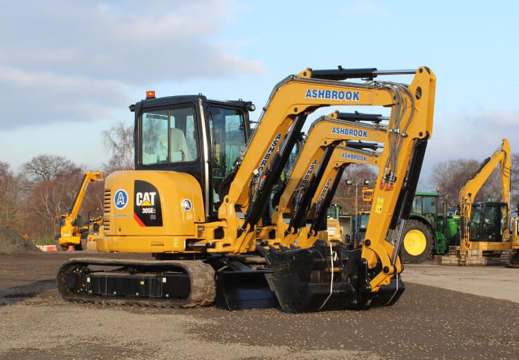 5T DIGGER- CAT 305E2 CR (ZERO TAIL SWING) EXCAVATOR