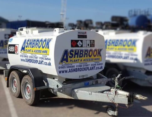 2,000 LITRE FUEL BOWSER- ROAD TOWABLE