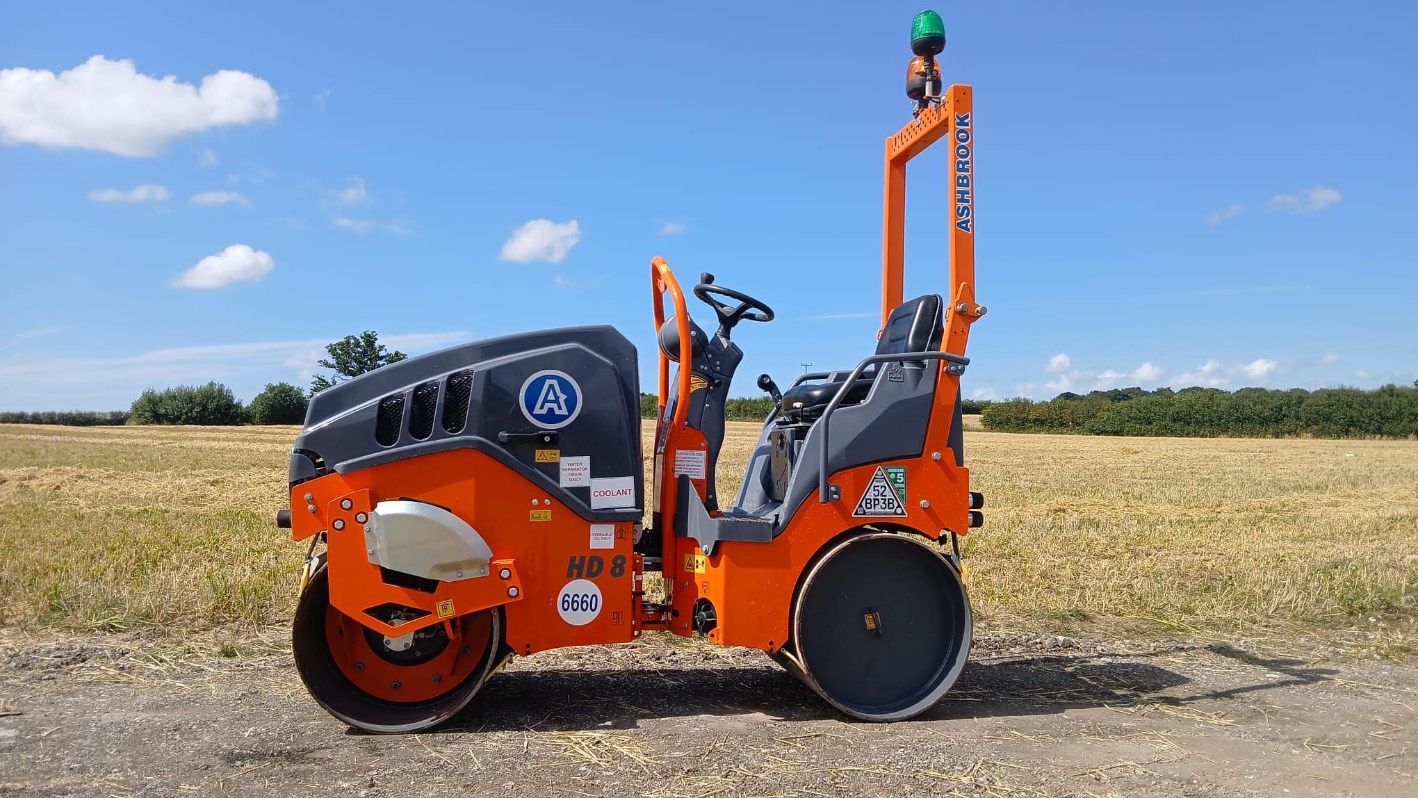HAMM HD8VV COMPACTION ROLLER 800MM